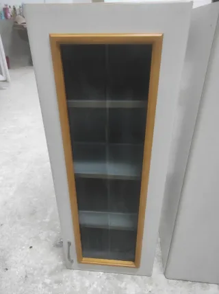 Armarios de cocina madera y cristal