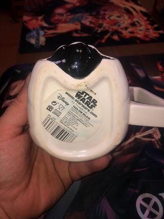 2 Tazas Star Wars Cerámica con relieve