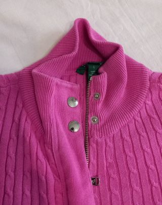 Ralph Lauren - Maglia aperta 100% cotone - mis. L