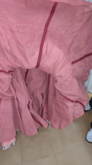 Vestido Flamenco Volantes Lunares