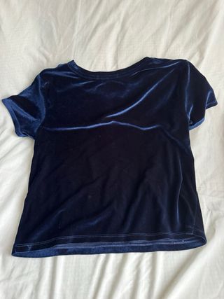 Camiseta terciopelo Baby Girl Talla M