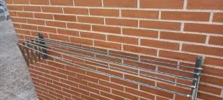 Tendedero exterior plegable