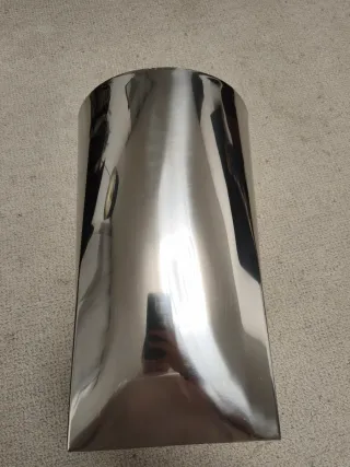 Tavolino ausiliario in acciaio inossidabile Zara Home