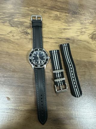 Cadisen Automático Estilo Blancpain Fifty Fathoms