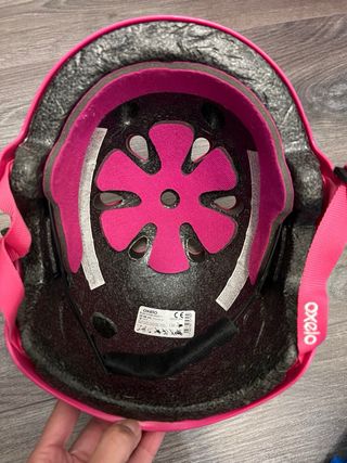 Patines 4 ruedas niña talla 35 + Casco