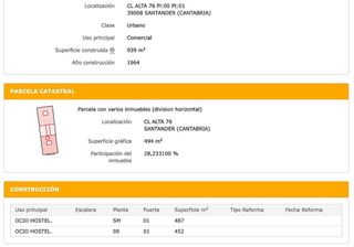Local comercial en venta en Cuatro Caminos en Santander