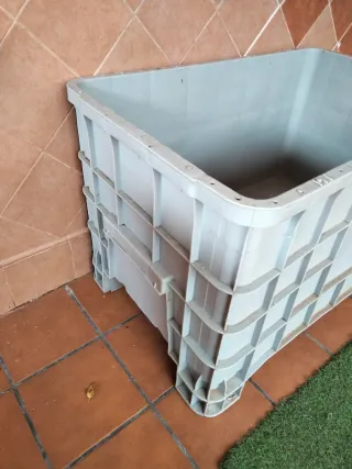 Contenedor Big Box Plástico Gris