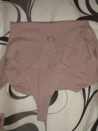 Body de manga larga beige