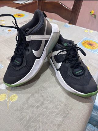 Scarpe Nike running uomo nere verdi