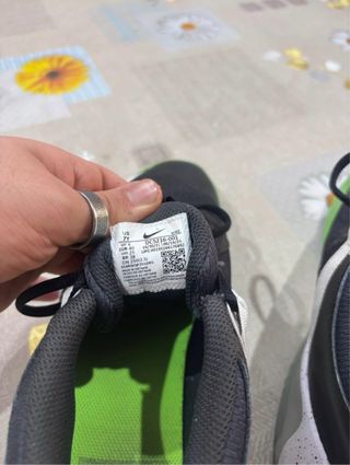 Scarpe Nike running uomo nere verdi