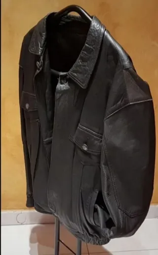 Cazadora de piel vacuno MARGAUS