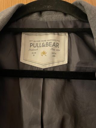 Americana gris Pull&Bear