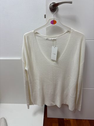 Jersey Springfield Talla S Blanco