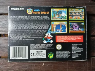 Tiny Toon Buster Busts Loose SNES PAL Konami