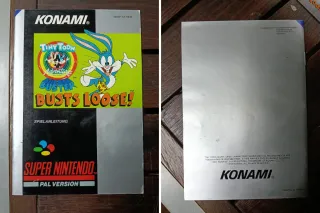Tiny Toon Buster Busts Loose SNES PAL Konami