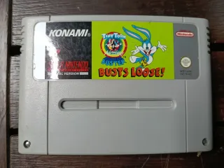 Tiny Toon Buster Busts Loose SNES PAL Konami