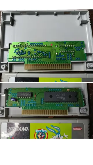 Tiny Toon Buster Busts Loose SNES PAL Konami