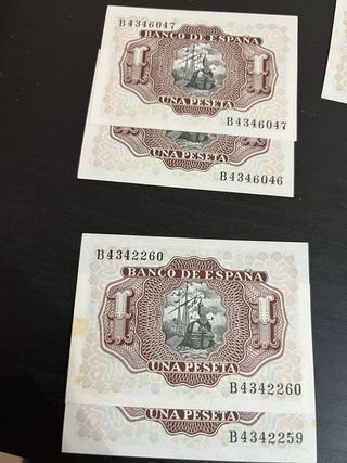 Billete 1 Peseta España 1953
