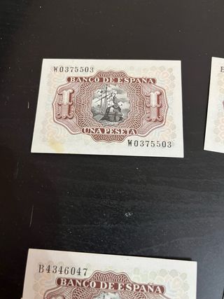 Billete 1 Peseta España 1953