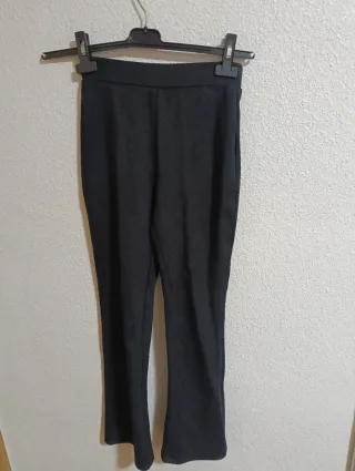 Pantalones campana negros talla XXS