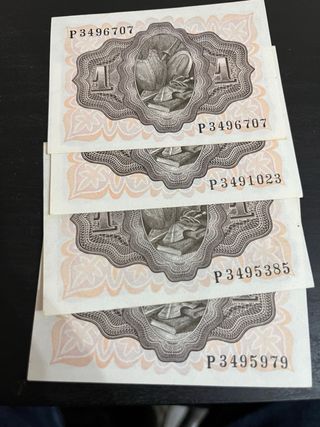 Billete 1 Peseta España 1951