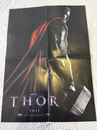 Cartel doble Thor y Cowboys & Aliens