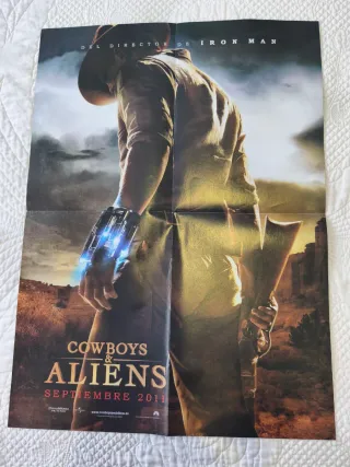 Cartel doble Thor y Cowboys & Aliens