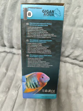 Filtro interno para acuario Gigan Aqua 7W