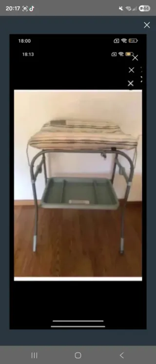 Mesa de planchar con bandeja