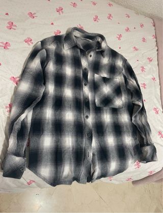 Camisa cuadros Stradivarius