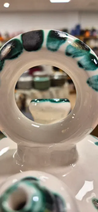 Botijo de cerámica artesanal