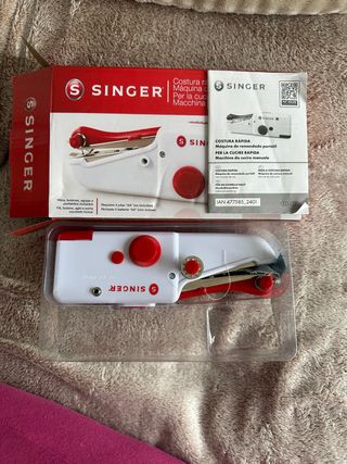 Máquina de coser Singer portátil