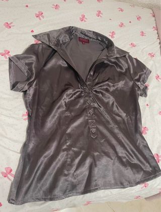 Camisa retro LA CITY gris talla M