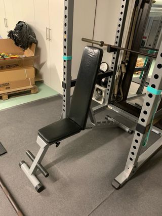 Banco de pesas Powerline ajustable