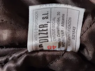 Chaqueta aviador cuero