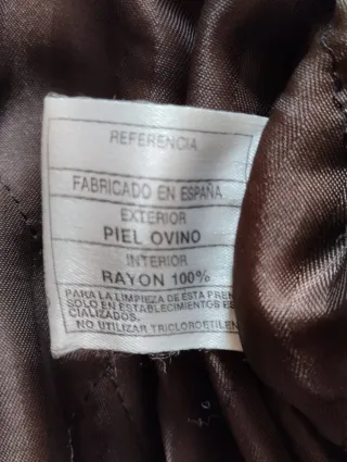 Chaqueta aviador cuero