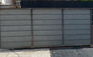 Puerta corredera cancela exterior entrada casa