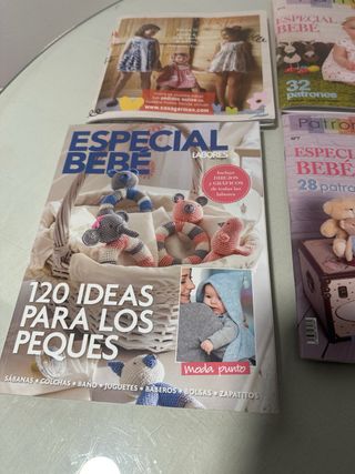 LOTE LIBROS COSTURA BEBE