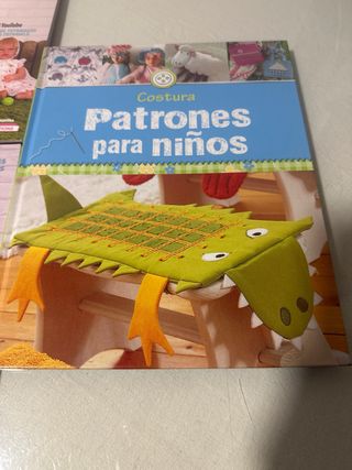 LOTE LIBROS COSTURA BEBE