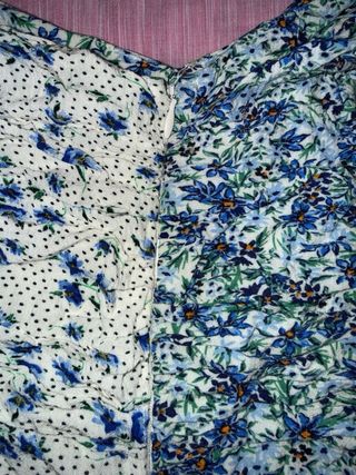 Vestido flores Stradivarius Talla M