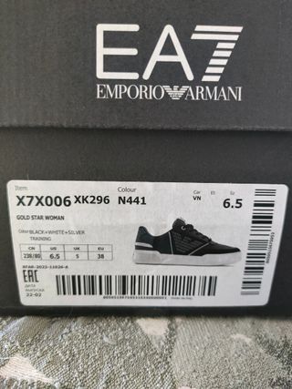 Zapatillas EA7 Emporio Armani Talla 38