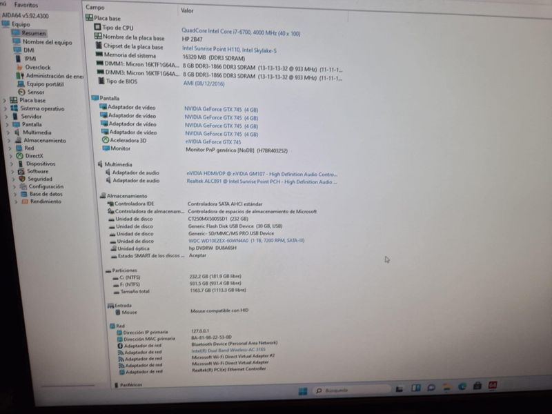 Ordenador HP Pavilion Core i7 Completo afbeelding 6