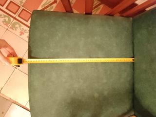 2 Poltrone Vintage in Legno e Tessuto