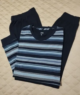 Pijama C&A hombre manga larga talla M