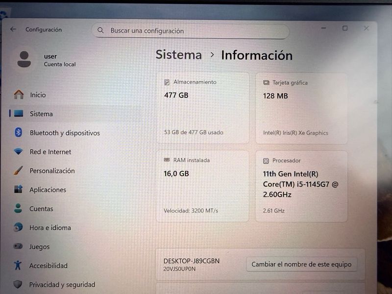 Lenovo ThinkPad L13 i5 16Gb Gen 2 afbeelding 9