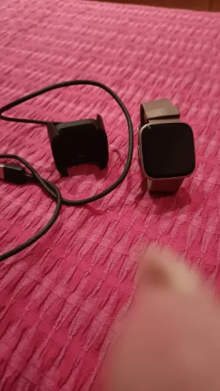 Reloj Fitbit Mujer Plata