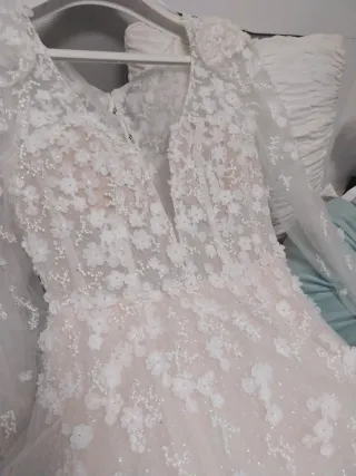 Vestido de Novia Blanco Sin Estrenar