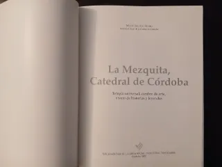 Libro La Mezquita Catedral de Córdoba