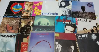 Lote 15 x 7" Singles Indie Pop Rock años 80