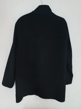 Abrigo MNG Mujer Negro Talla M